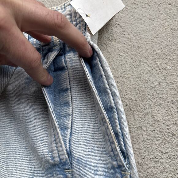 Deadstock 90s Dockers Jeans 30x32 Pleated Denim Levi’s Baggy Acid Wash Vintage - Picture 10 of 16